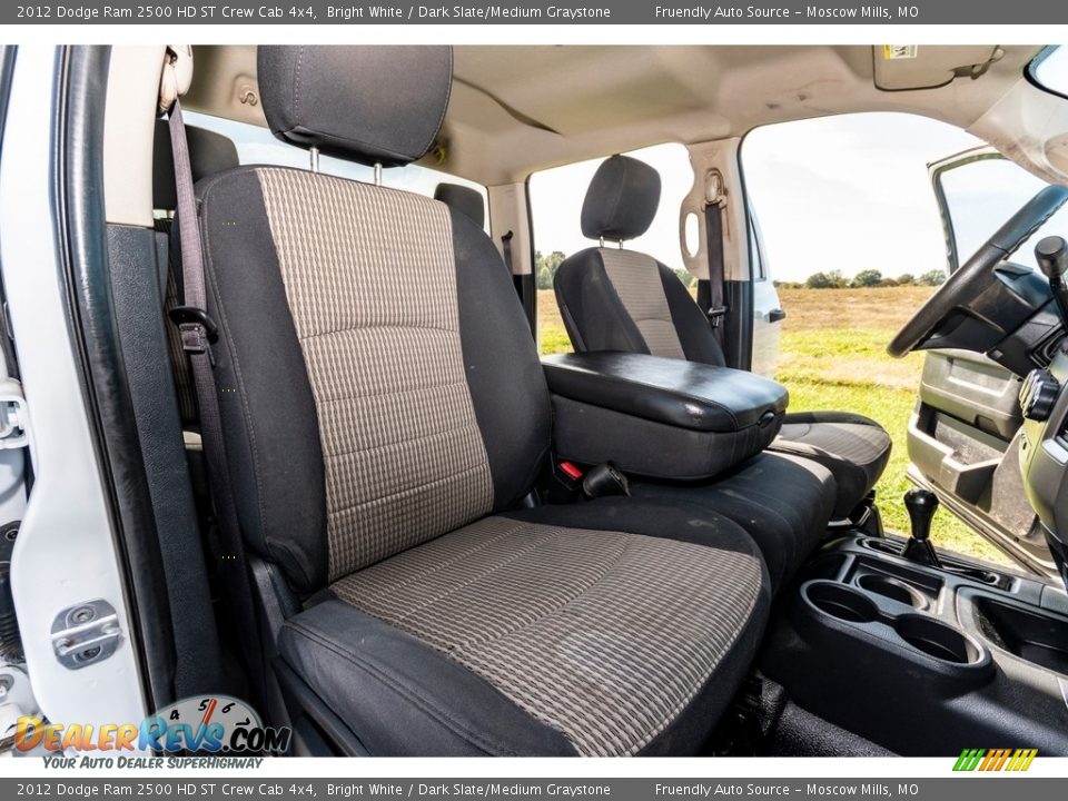 2012 Dodge Ram 2500 HD ST Crew Cab 4x4 Bright White / Dark Slate/Medium Graystone Photo #31