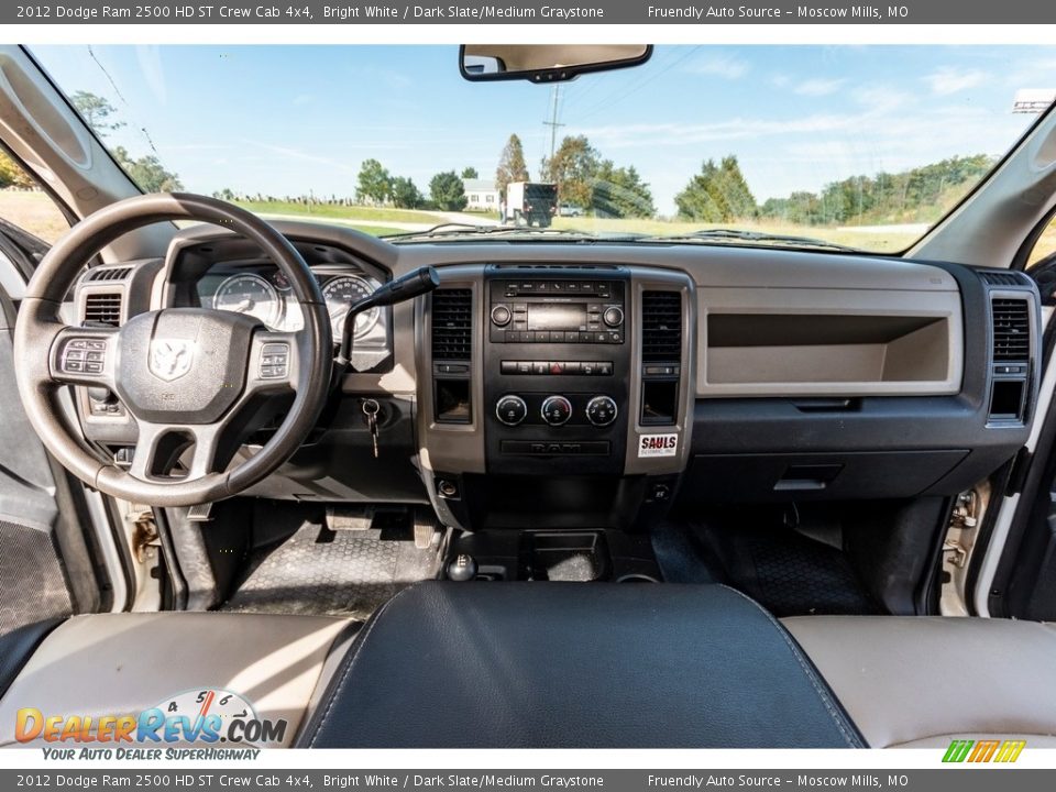 2012 Dodge Ram 2500 HD ST Crew Cab 4x4 Bright White / Dark Slate/Medium Graystone Photo #32