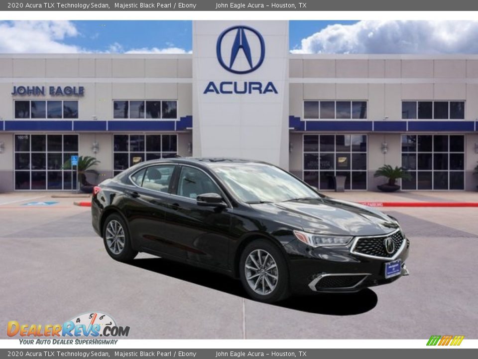 2020 Acura TLX Technology Sedan Majestic Black Pearl / Ebony Photo #1