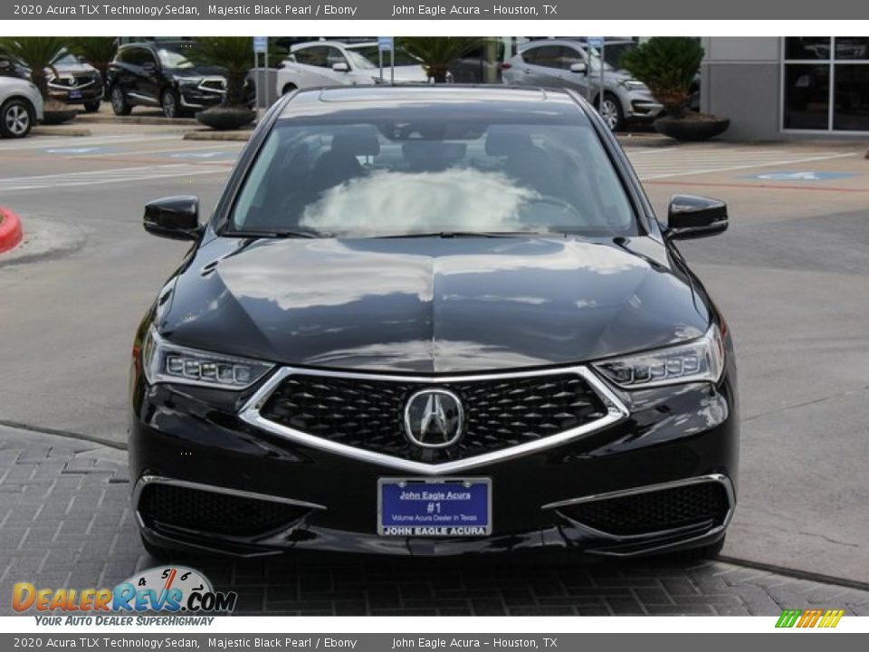 2020 Acura TLX Technology Sedan Majestic Black Pearl / Ebony Photo #2