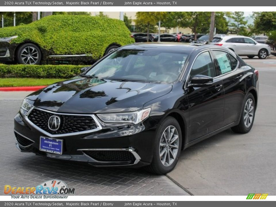 2020 Acura TLX Technology Sedan Majestic Black Pearl / Ebony Photo #3