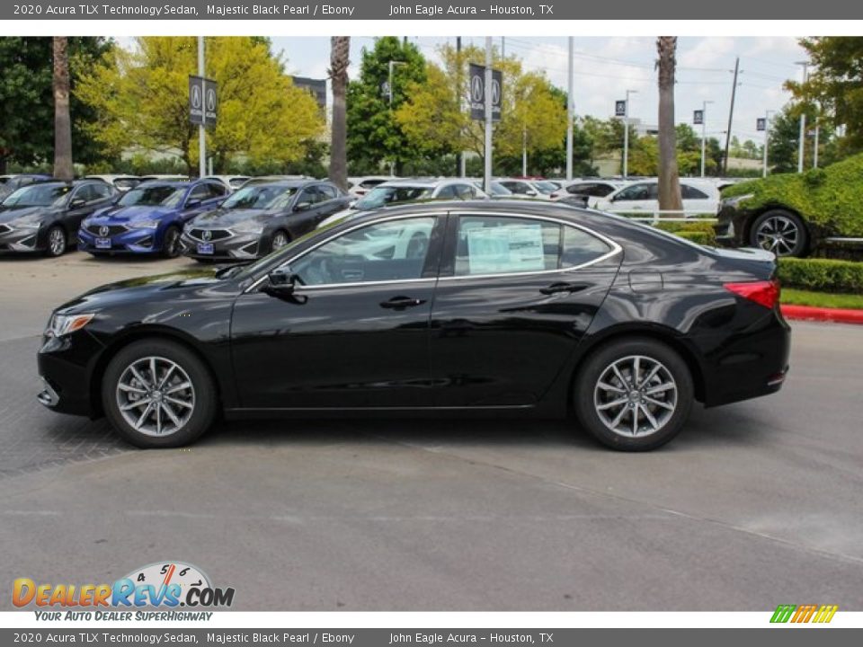 2020 Acura TLX Technology Sedan Majestic Black Pearl / Ebony Photo #4