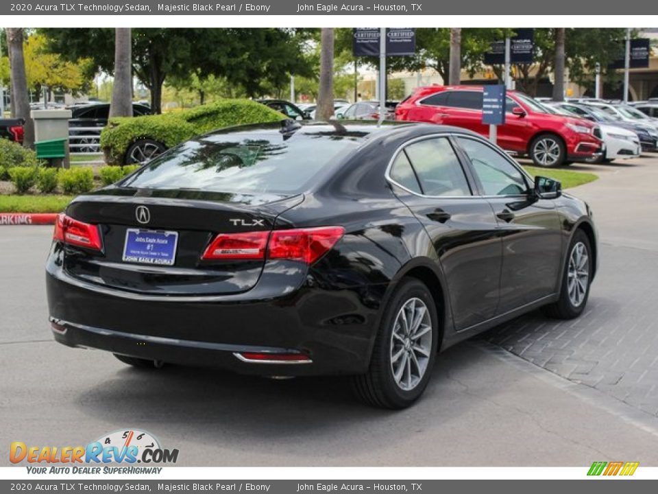 2020 Acura TLX Technology Sedan Majestic Black Pearl / Ebony Photo #7