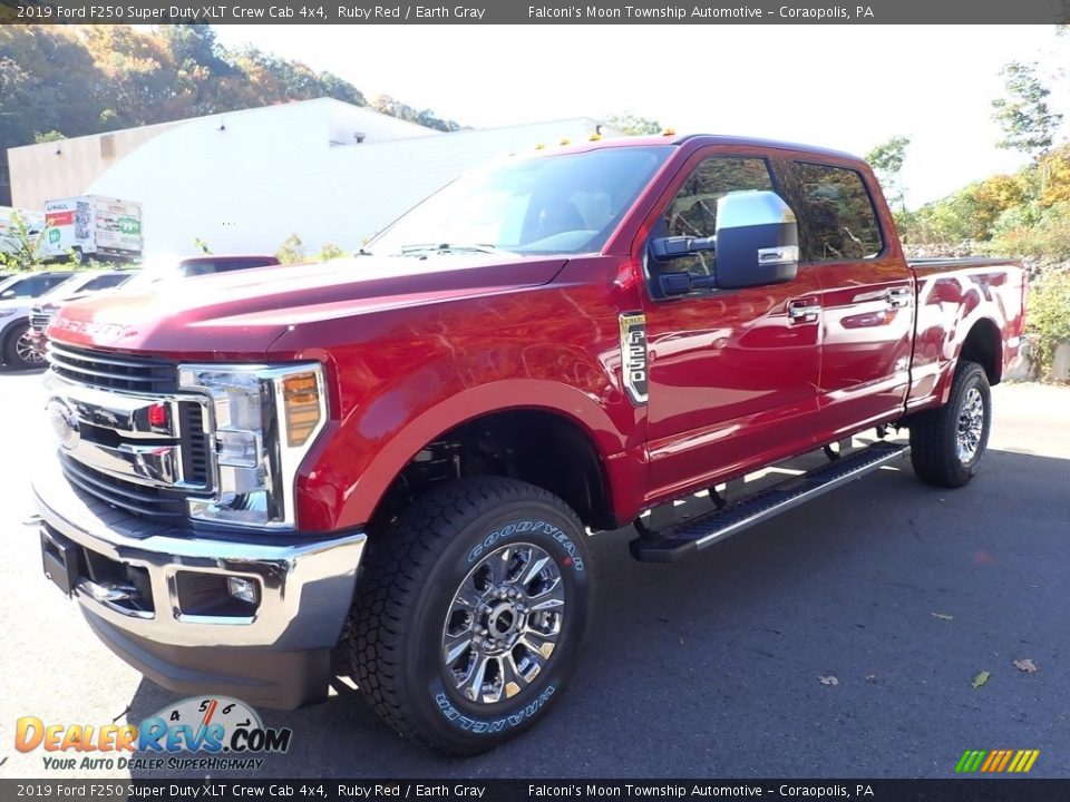 Ruby Red 2019 Ford F250 Super Duty XLT Crew Cab 4x4 Photo #5