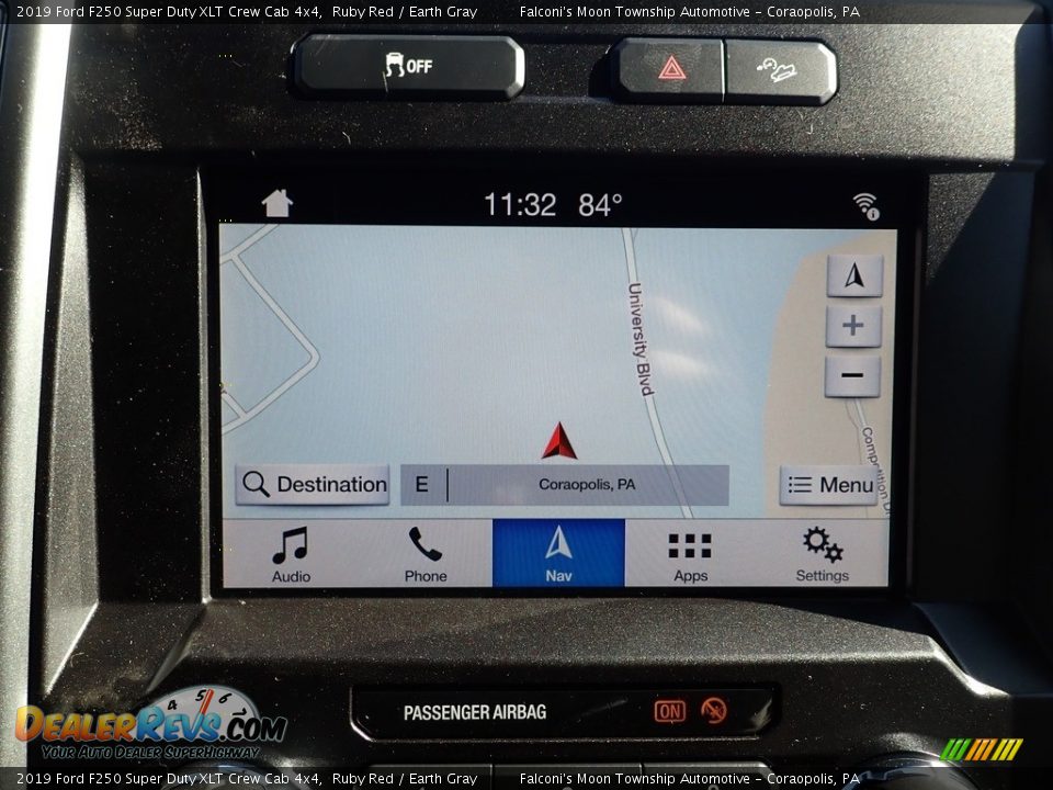 2019 Ford F250 Super Duty XLT Crew Cab 4x4 Ruby Red / Earth Gray Photo #14