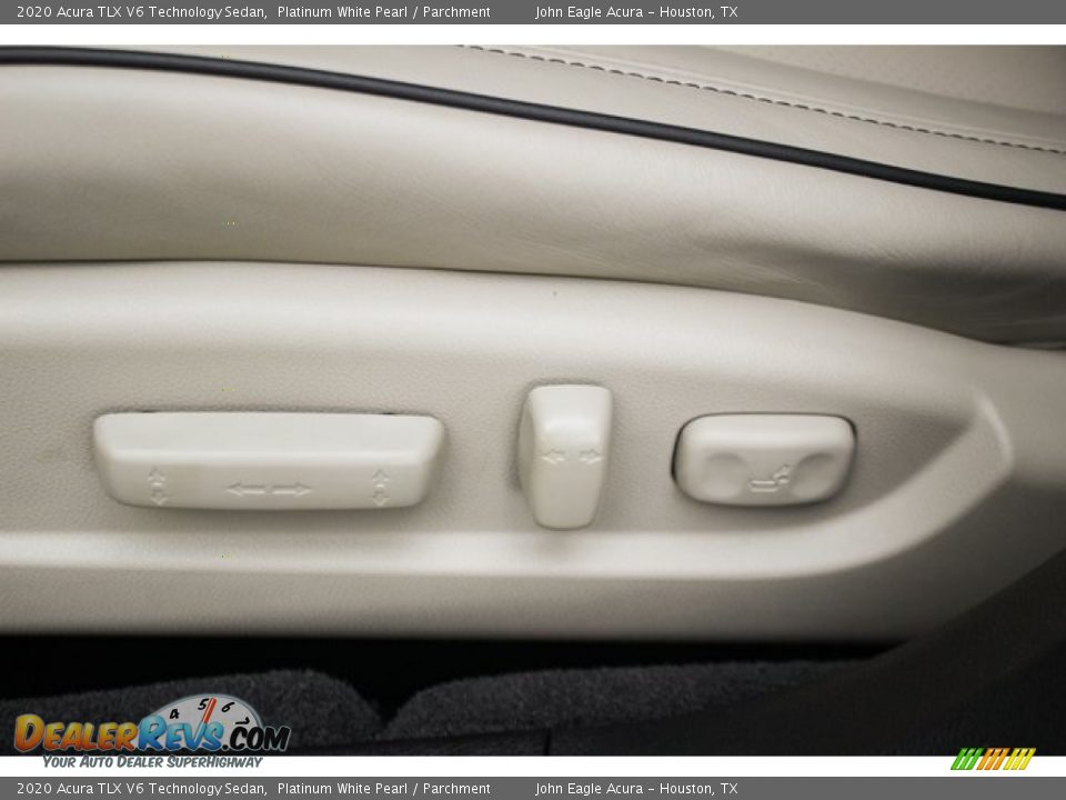 2020 Acura TLX V6 Technology Sedan Platinum White Pearl / Parchment Photo #12