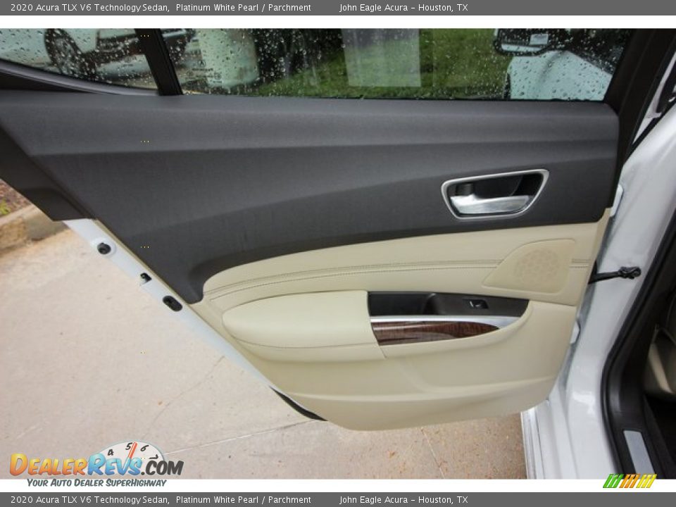 2020 Acura TLX V6 Technology Sedan Platinum White Pearl / Parchment Photo #16