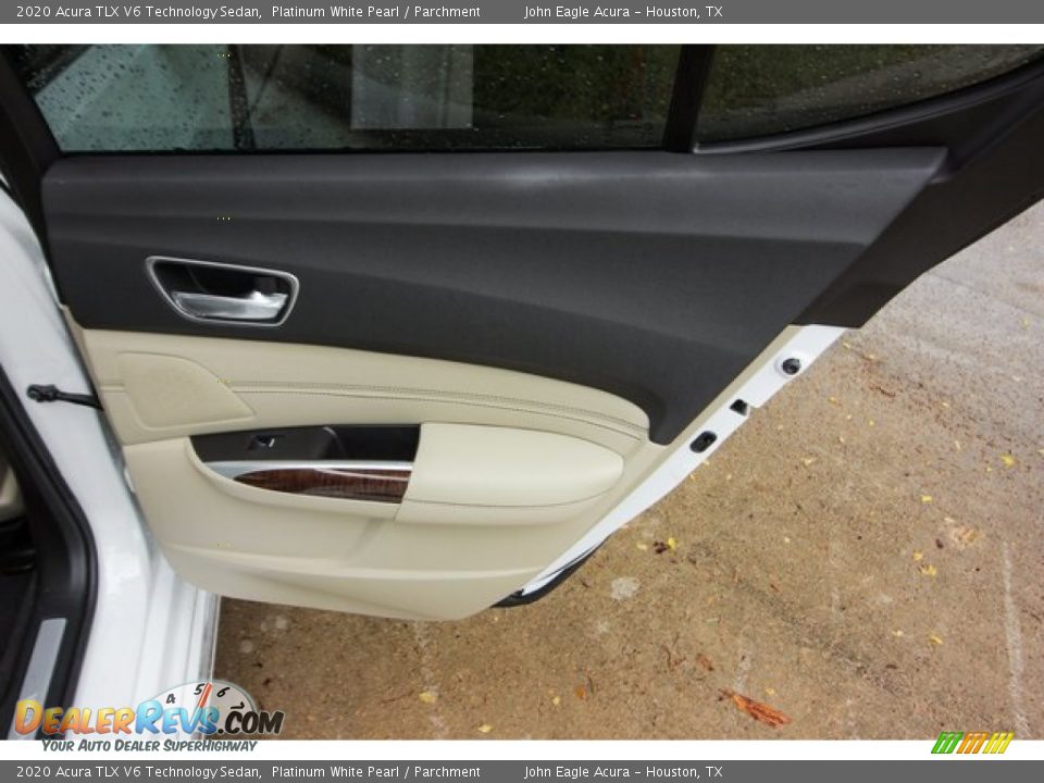 2020 Acura TLX V6 Technology Sedan Platinum White Pearl / Parchment Photo #19