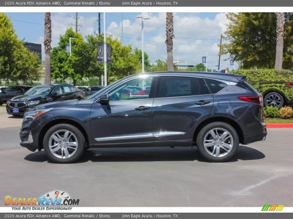 2020 Acura RDX Advance AWD Gunmetal Metallic / Ebony Photo #4
