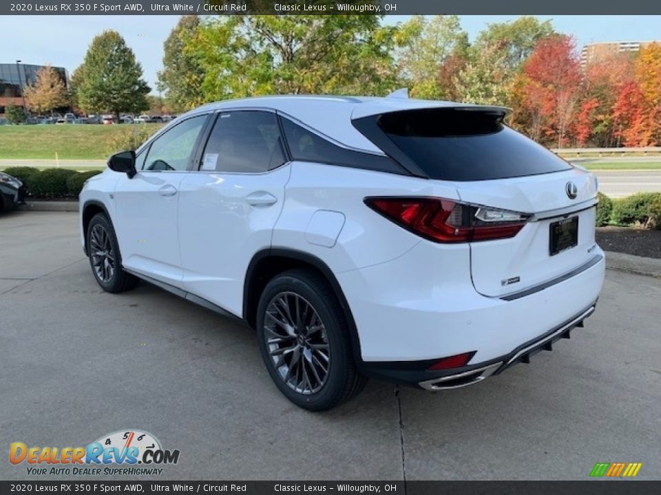 Ultra White 2020 Lexus RX 350 F Sport AWD Photo #4