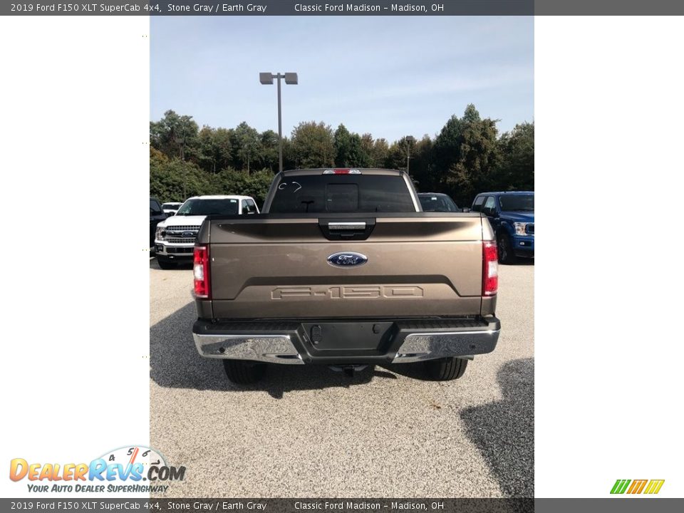 2019 Ford F150 XLT SuperCab 4x4 Stone Gray / Earth Gray Photo #3