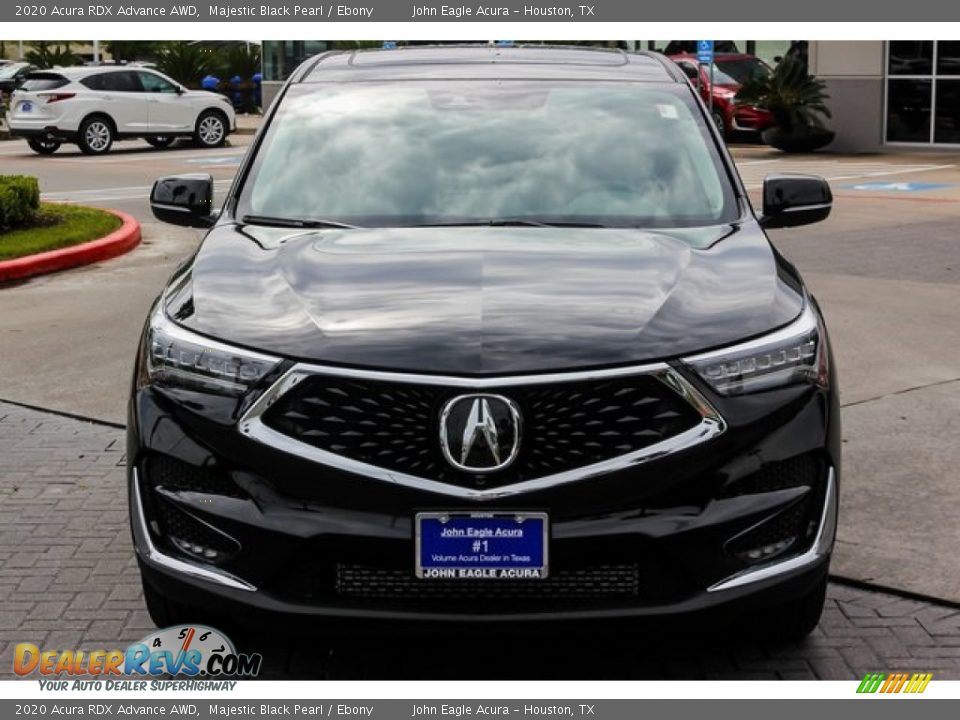 2020 Acura RDX Advance AWD Majestic Black Pearl / Ebony Photo #2