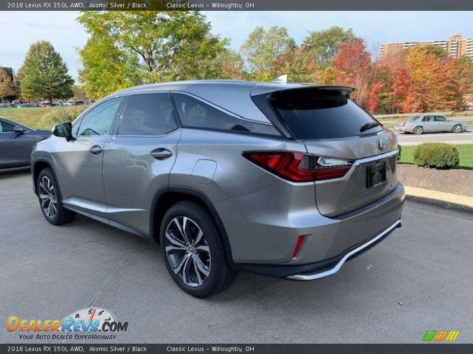 2018 Lexus RX 350L AWD Atomic Silver / Black Photo #4