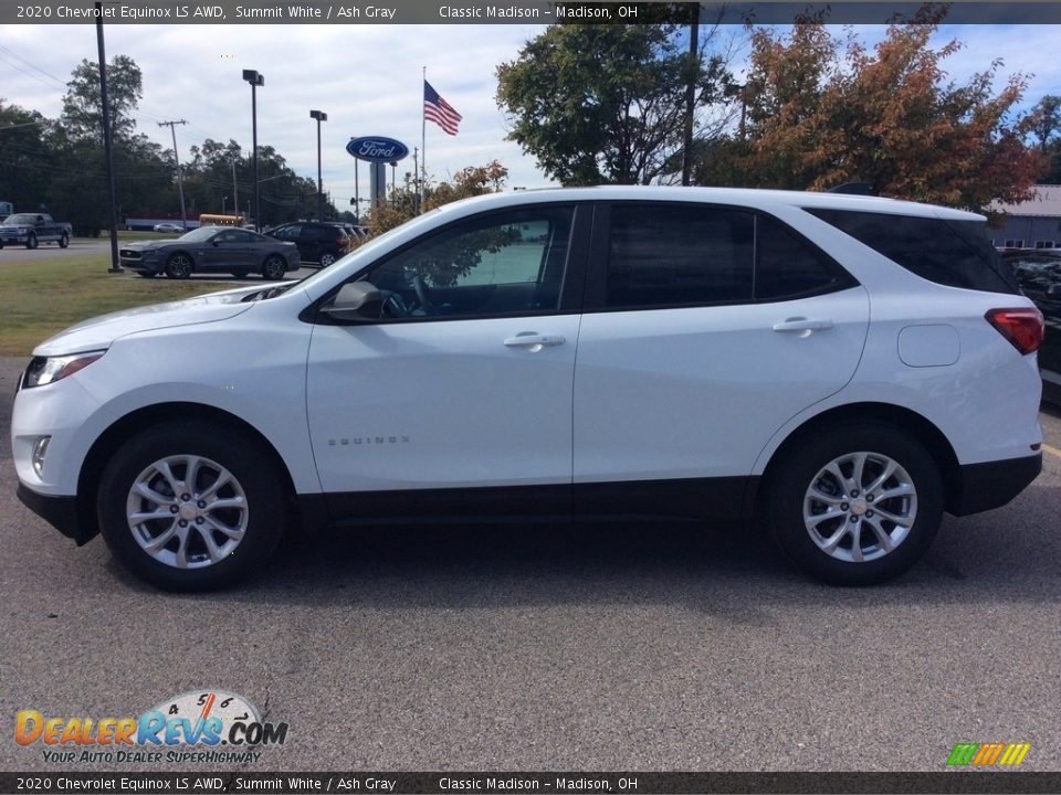 2020 Chevrolet Equinox LS AWD Summit White / Ash Gray Photo #6