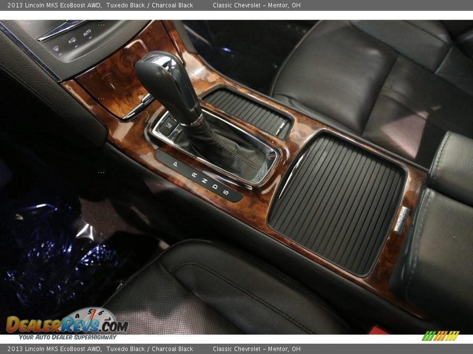 2013 Lincoln MKS EcoBoost AWD Tuxedo Black / Charcoal Black Photo #17
