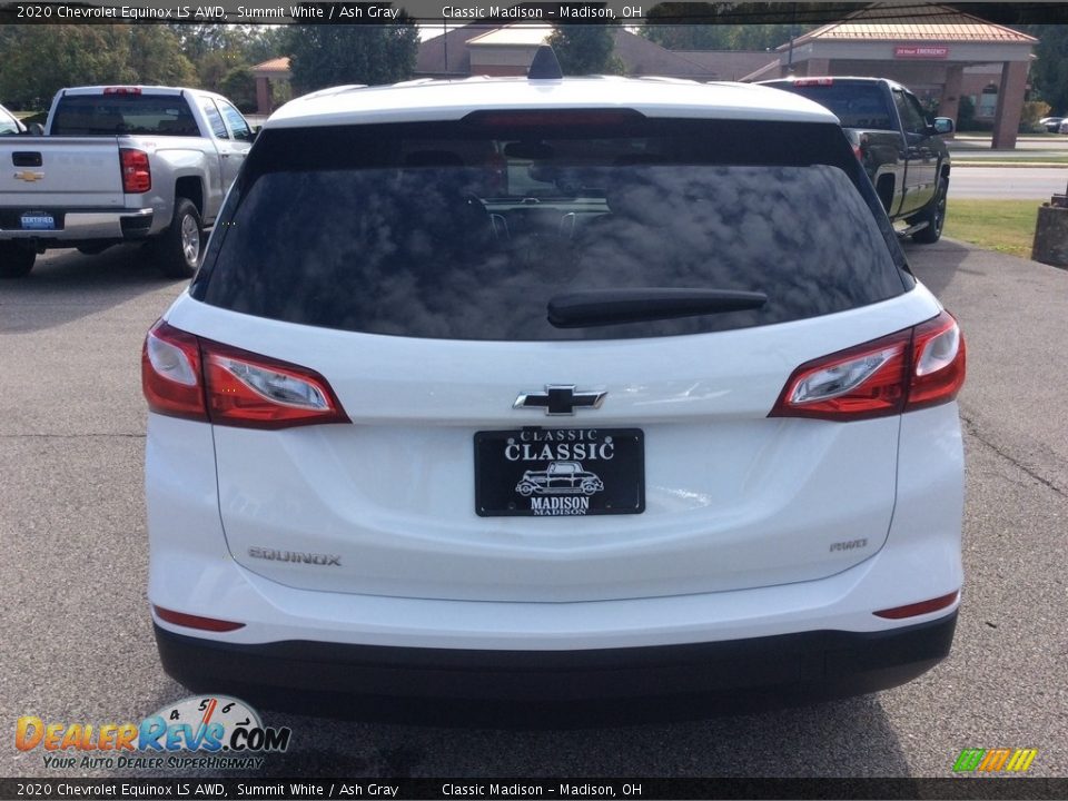 2020 Chevrolet Equinox LS AWD Summit White / Ash Gray Photo #8