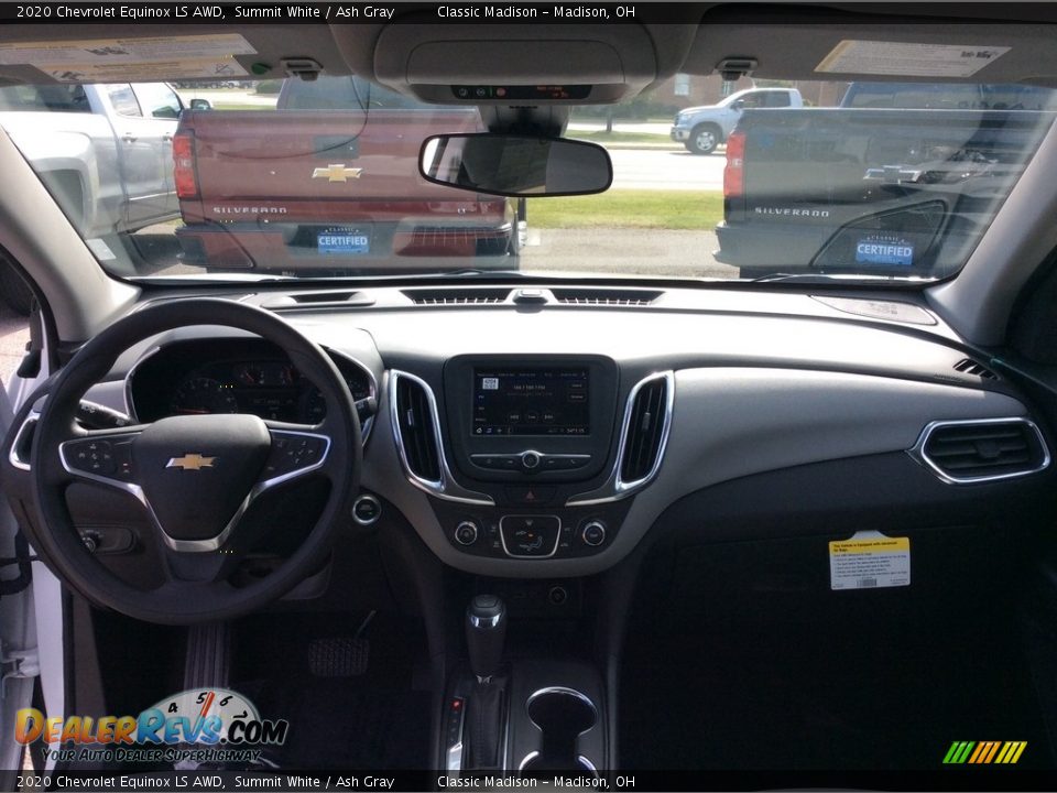 2020 Chevrolet Equinox LS AWD Summit White / Ash Gray Photo #12