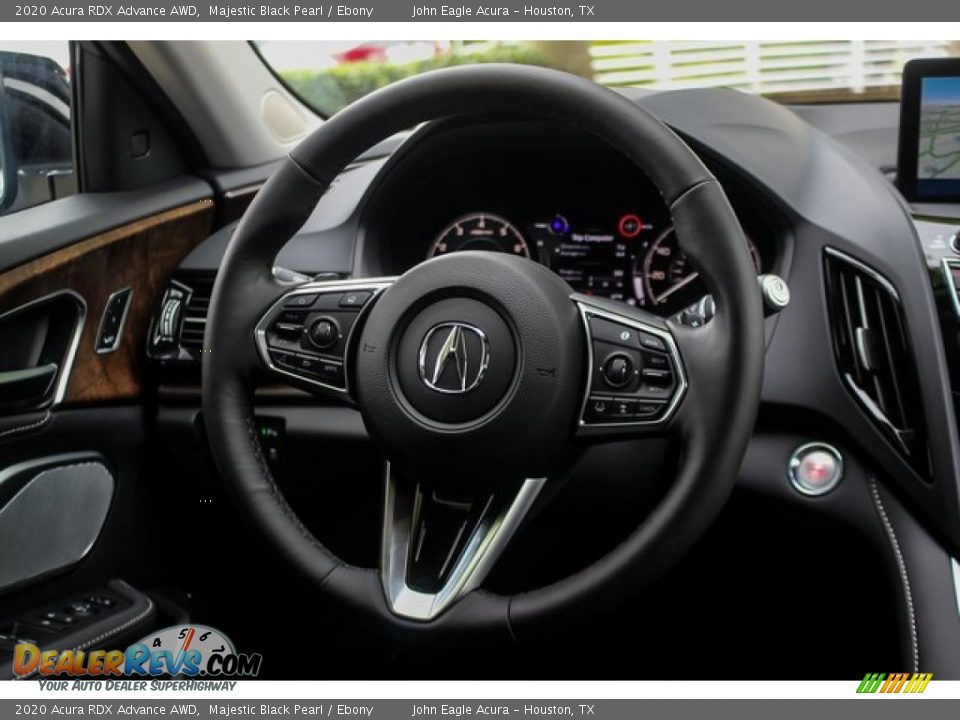 2020 Acura RDX Advance AWD Majestic Black Pearl / Ebony Photo #30