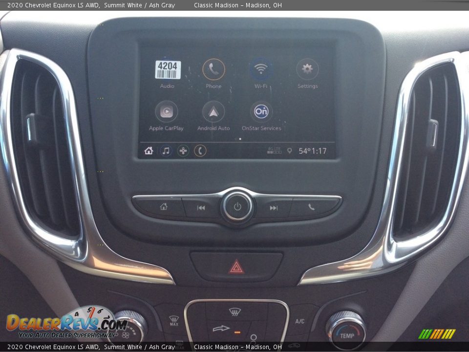 2020 Chevrolet Equinox LS AWD Summit White / Ash Gray Photo #14