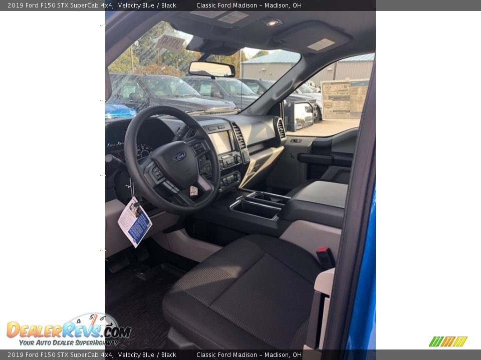 2019 Ford F150 STX SuperCab 4x4 Velocity Blue / Black Photo #4