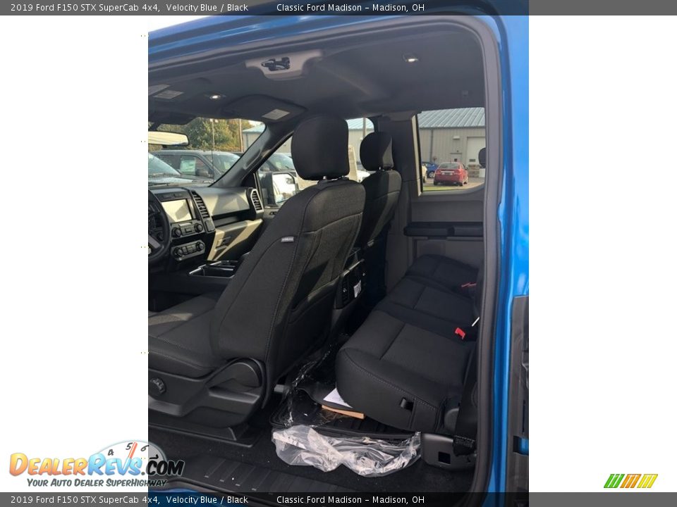 2019 Ford F150 STX SuperCab 4x4 Velocity Blue / Black Photo #5