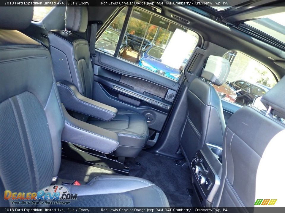 2018 Ford Expedition Limited 4x4 Blue / Ebony Photo #10