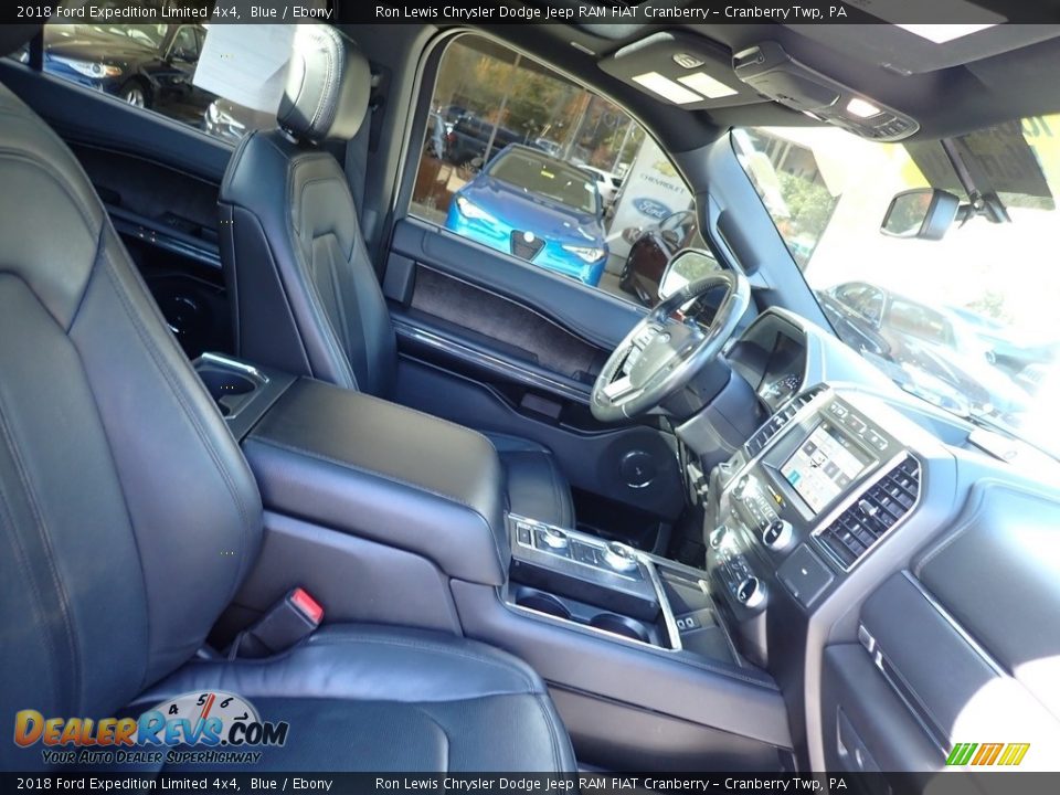 2018 Ford Expedition Limited 4x4 Blue / Ebony Photo #11