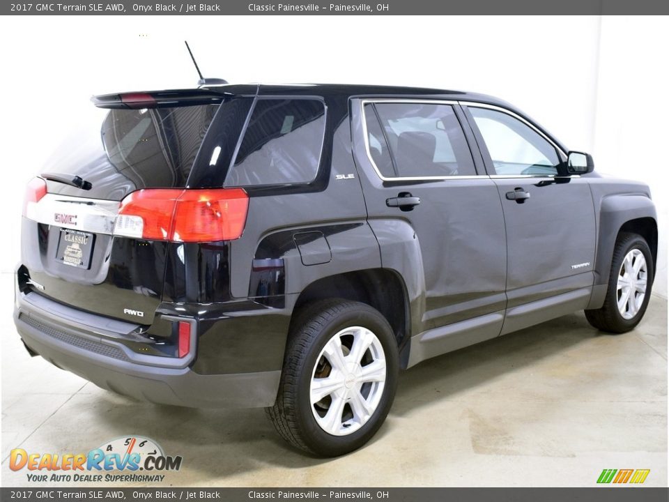 2017 GMC Terrain SLE AWD Onyx Black / Jet Black Photo #2