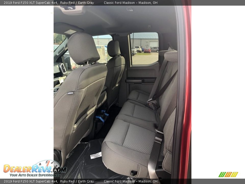 2019 Ford F150 XLT SuperCab 4x4 Ruby Red / Earth Gray Photo #5