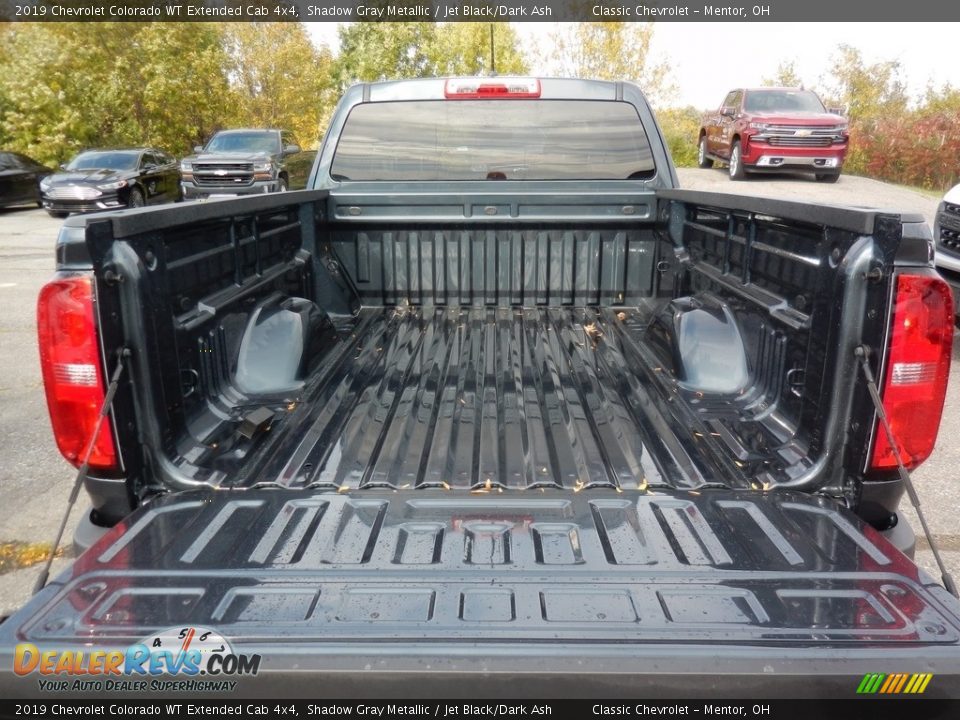2019 Chevrolet Colorado WT Extended Cab 4x4 Shadow Gray Metallic / Jet Black/Dark Ash Photo #4
