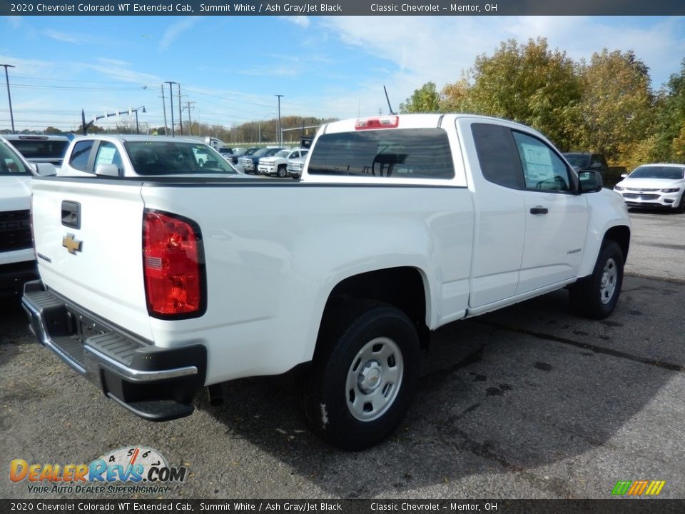 2020 Chevrolet Colorado WT Extended Cab Summit White / Ash Gray/Jet Black Photo #4