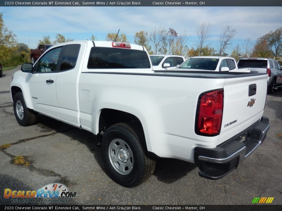 2020 Chevrolet Colorado WT Extended Cab Summit White / Ash Gray/Jet Black Photo #5
