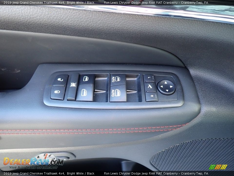 2019 Jeep Grand Cherokee Trailhawk 4x4 Bright White / Black Photo #20