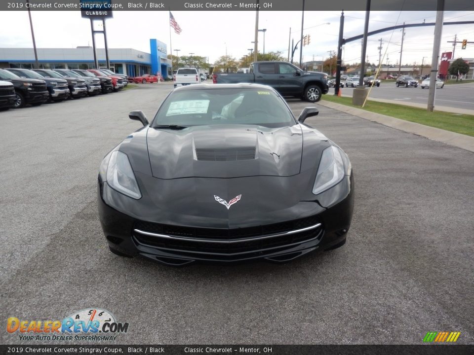 2019 Chevrolet Corvette Stingray Coupe Black / Black Photo #2