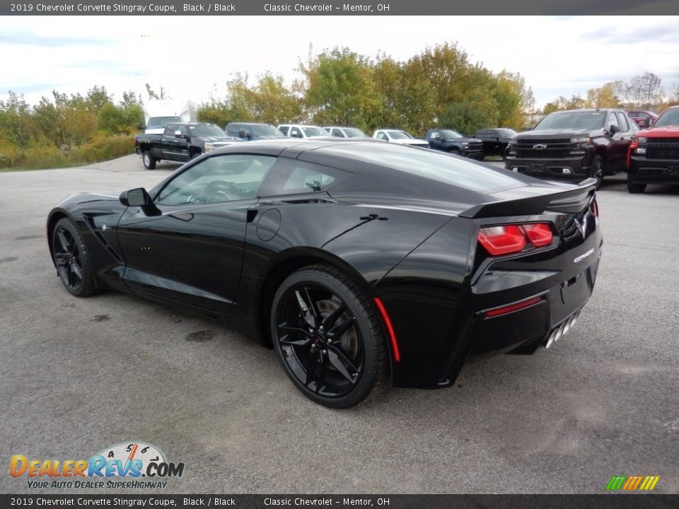 2019 Chevrolet Corvette Stingray Coupe Black / Black Photo #5