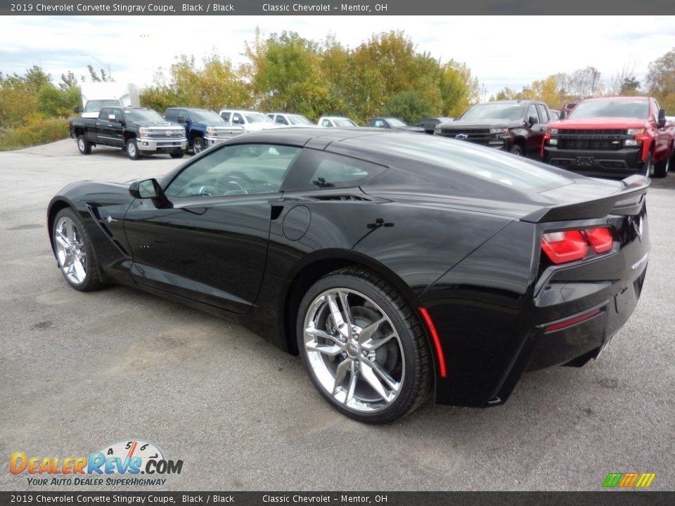 2019 Chevrolet Corvette Stingray Coupe Black / Black Photo #5