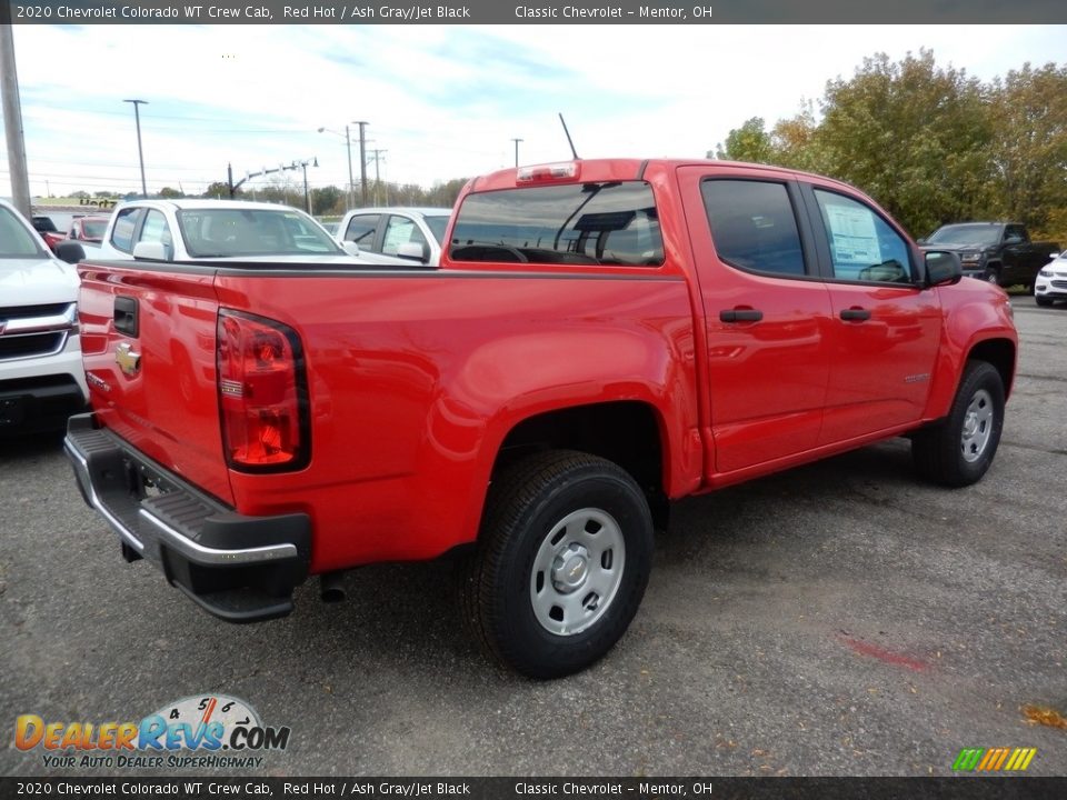 Red Hot 2020 Chevrolet Colorado WT Crew Cab Photo #4