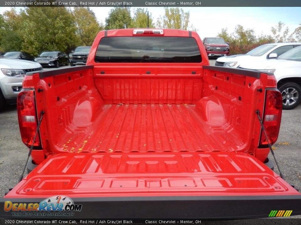 2020 Chevrolet Colorado WT Crew Cab Red Hot / Ash Gray/Jet Black Photo #5