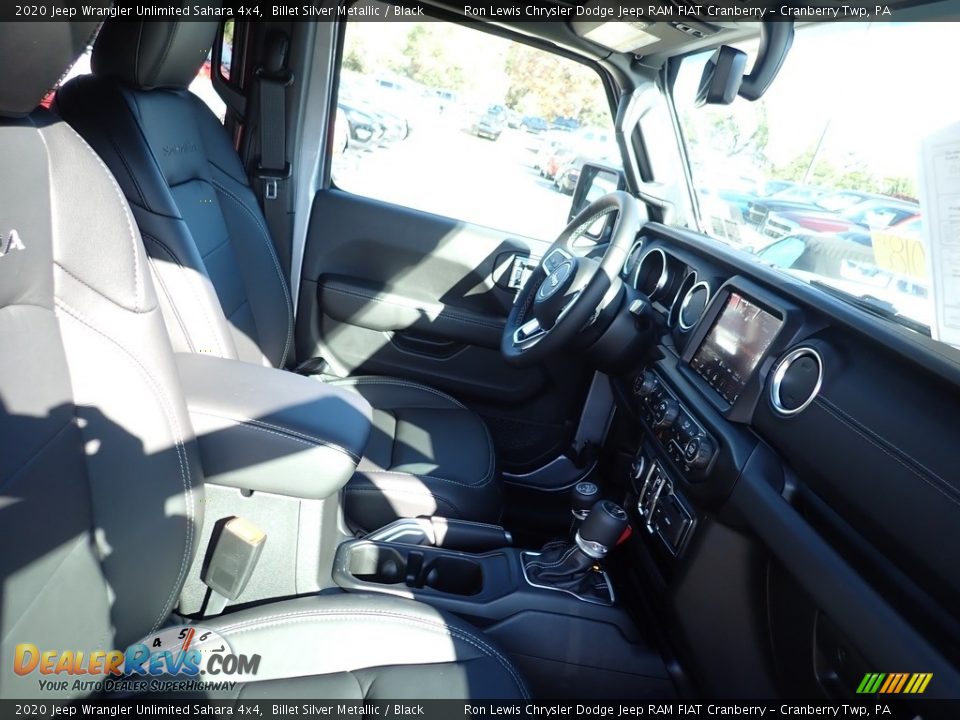 2020 Jeep Wrangler Unlimited Sahara 4x4 Billet Silver Metallic / Black Photo #9