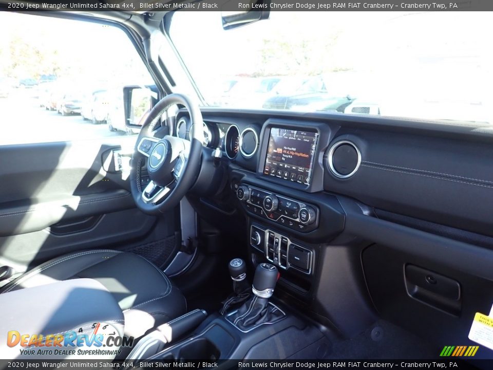 2020 Jeep Wrangler Unlimited Sahara 4x4 Billet Silver Metallic / Black Photo #10