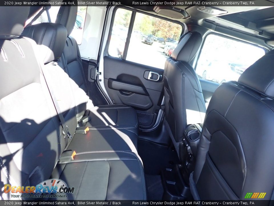2020 Jeep Wrangler Unlimited Sahara 4x4 Billet Silver Metallic / Black Photo #11
