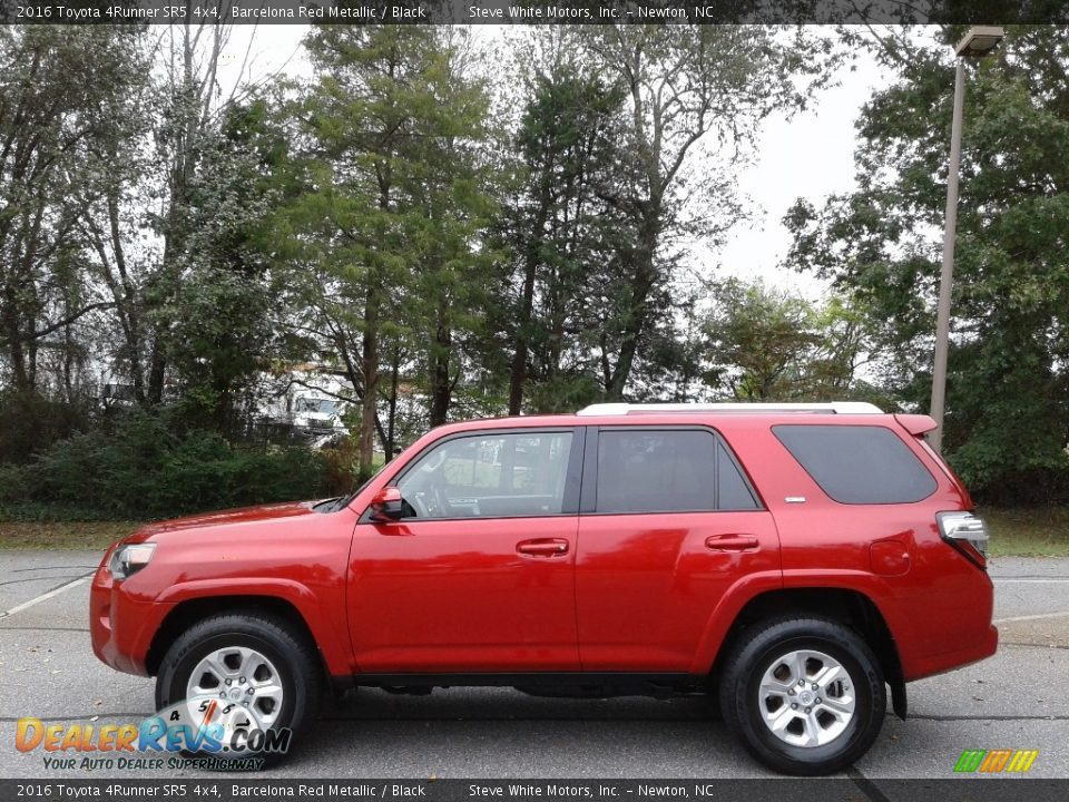 2016 Toyota 4Runner SR5 4x4 Barcelona Red Metallic / Black Photo #1