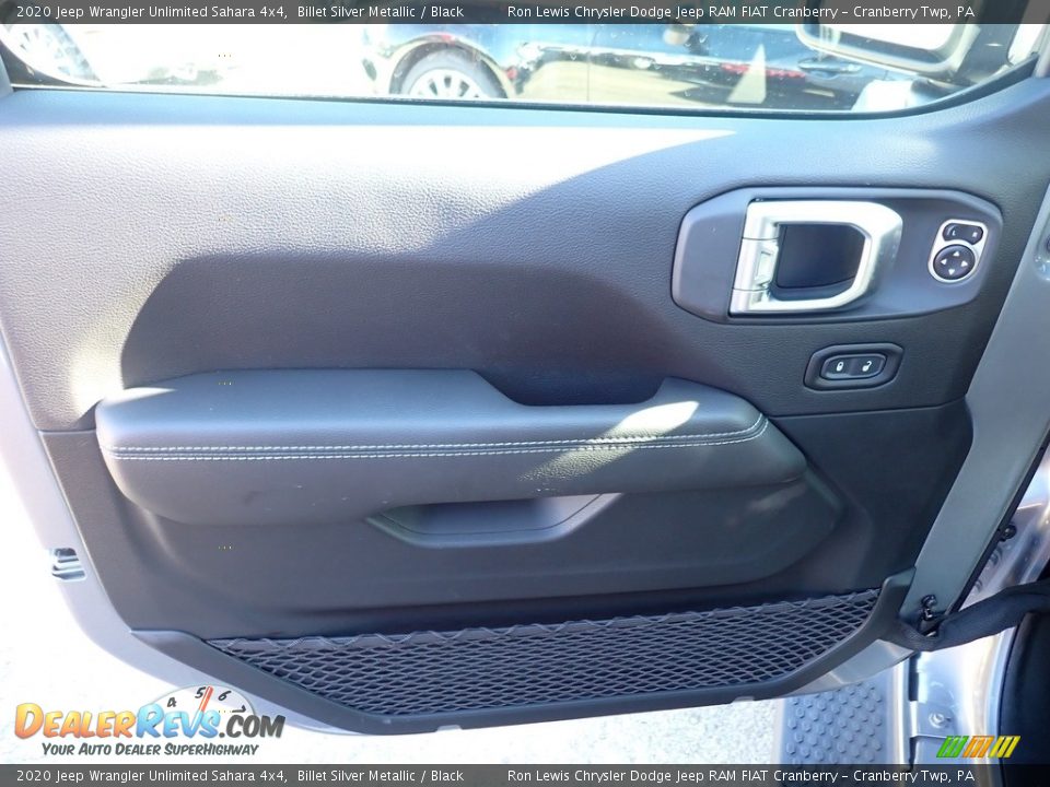 2020 Jeep Wrangler Unlimited Sahara 4x4 Billet Silver Metallic / Black Photo #13