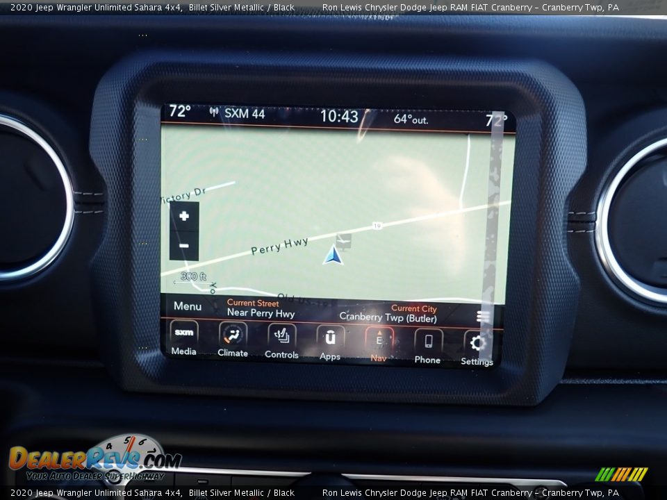 2020 Jeep Wrangler Unlimited Sahara 4x4 Billet Silver Metallic / Black Photo #16