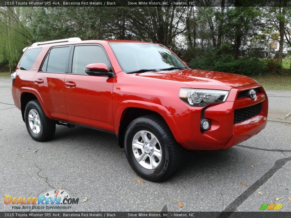 2016 Toyota 4Runner SR5 4x4 Barcelona Red Metallic / Black Photo #4