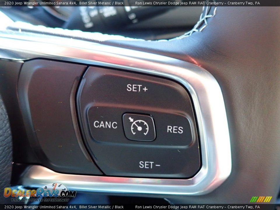 2020 Jeep Wrangler Unlimited Sahara 4x4 Billet Silver Metallic / Black Photo #18