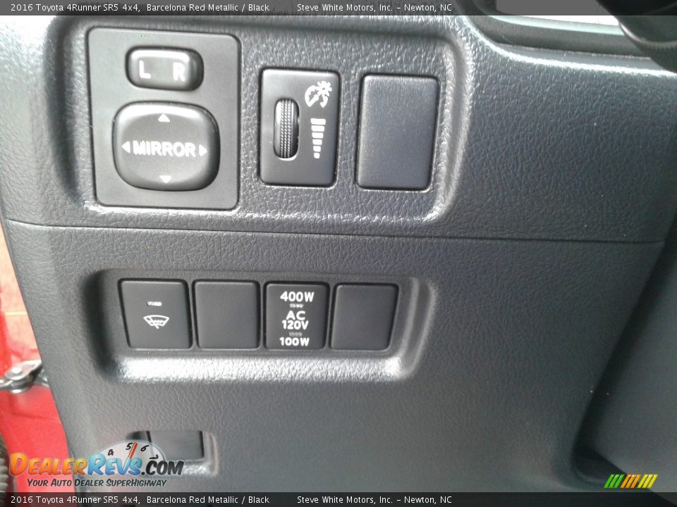 2016 Toyota 4Runner SR5 4x4 Barcelona Red Metallic / Black Photo #17