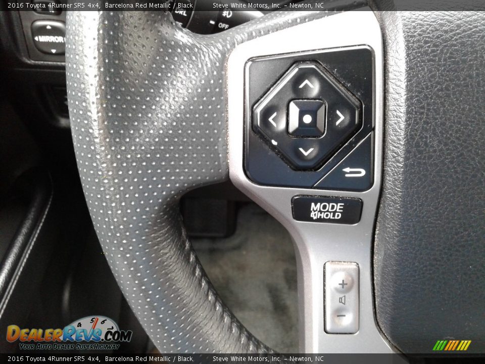 2016 Toyota 4Runner SR5 4x4 Barcelona Red Metallic / Black Photo #18