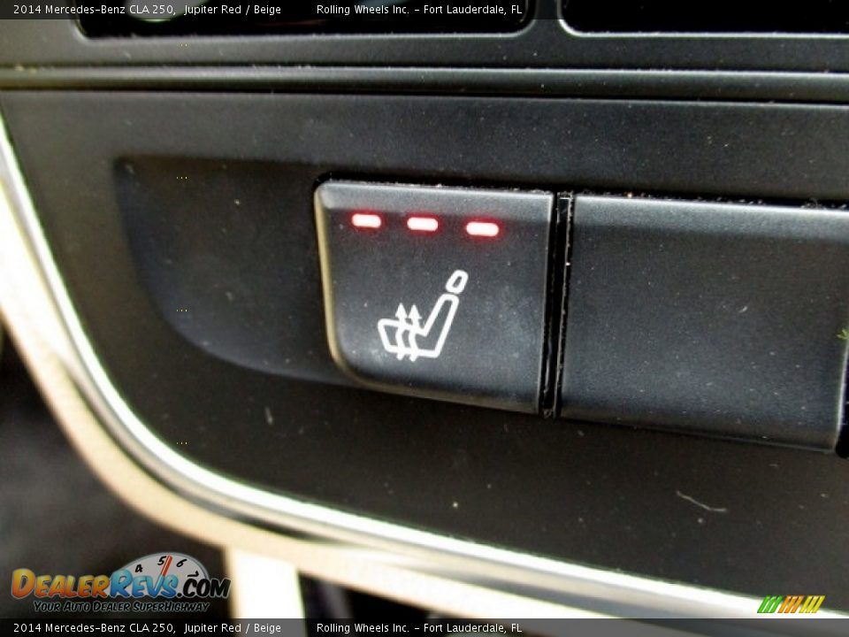 2014 Mercedes-Benz CLA 250 Jupiter Red / Beige Photo #4