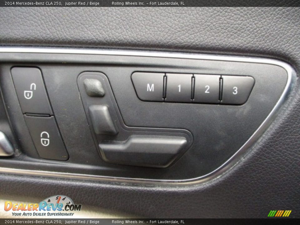 2014 Mercedes-Benz CLA 250 Jupiter Red / Beige Photo #13